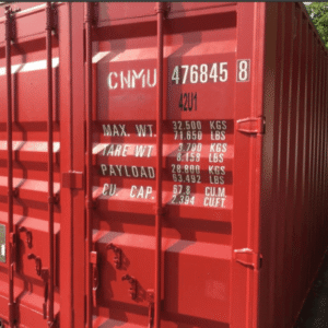 40FT USED OPEN-TOP SHIPPING CONTAINER